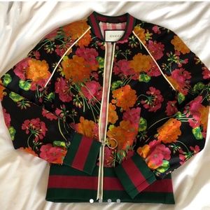 Gucci Floral Silk Jacket